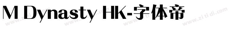 M Dynasty HK字体转换